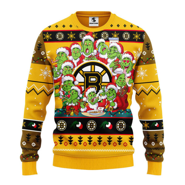 Boston Bruins 12 Grinch Xmas Day Ugly Christmas Sweater Grinch Xmas Sweater NFL Ugly Sweater 1.jpeg