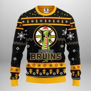 Boston Bruins Funny Grinch Ugly Christmas Sweater Grinch Xmas Sweater NFL Ugly Sweater 1.jpeg