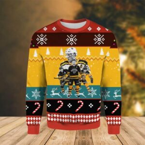 Boston Bruins Tower Team Ugly Christmas Sweater