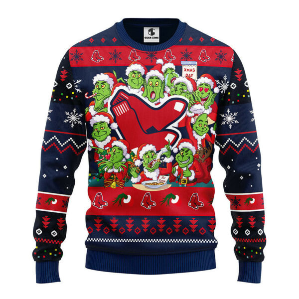 Boston Red Sox 12 Grinch Xmas Day Ugly Christmas Sweater Grinch Xmas Sweater NFL Ugly Sweater 1.jpeg