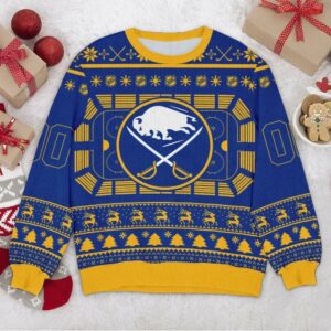 Buffalo Sabres NHL Custom Ugly Christmas Sweater