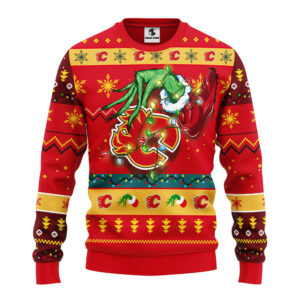 Calgary Flames Grinch Ugly Christmas Sweater Grinch Xmas Sweater 1.jpeg