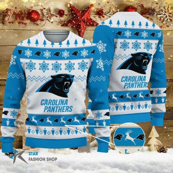 Carolina Panthers Ugly Christmas Sweater