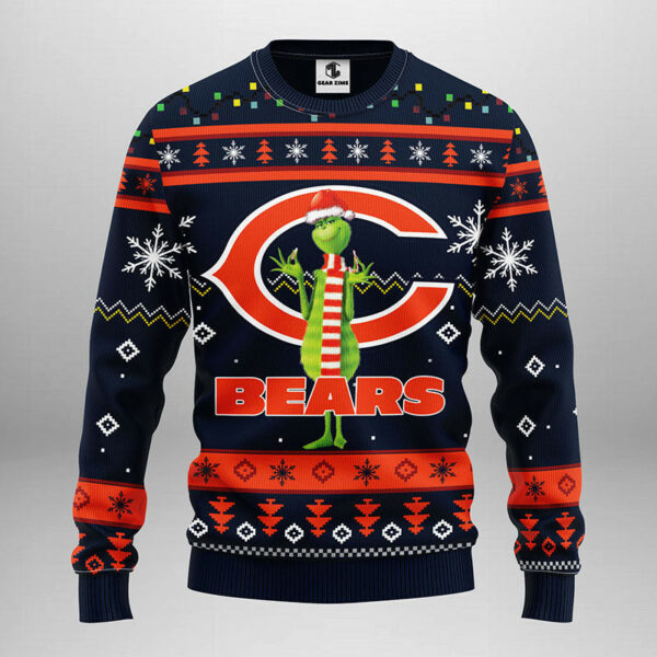 Chicago Bears Funny Grinch Ugly Christmas Sweater Grinch Xmas Sweater 1.jpeg