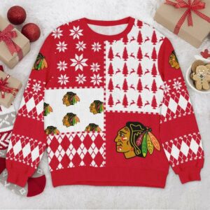 Chicago Blackhawks NHL Ugly Christmas Sweater