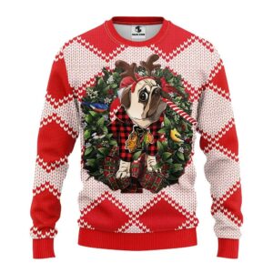 Chicago Blackhawks Pub Dog Ugly Christmas Sweater