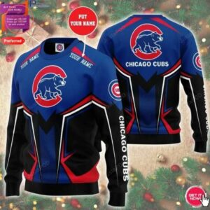 Chicago Cubs For Fans Custom Ugly Christmas Sweater