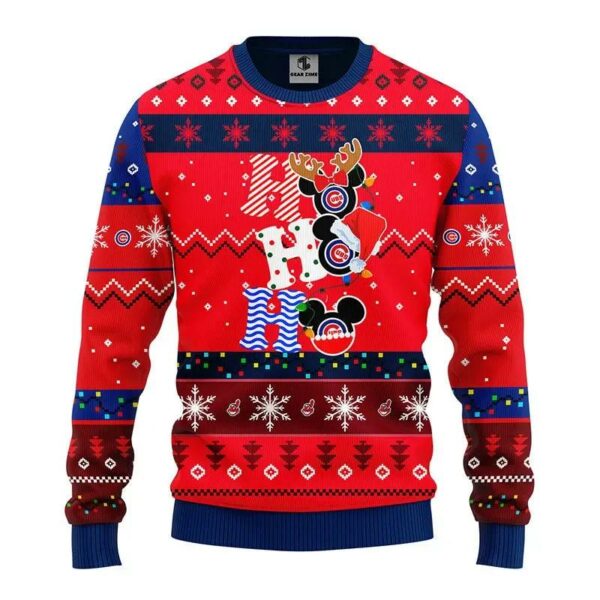 Chicago Cubs Hohoho Ugly Christmas Sweater