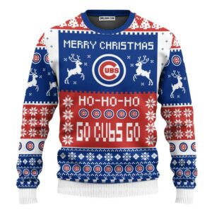 Chicago Cubs Merry Christmas Ugly Christmas Sweater