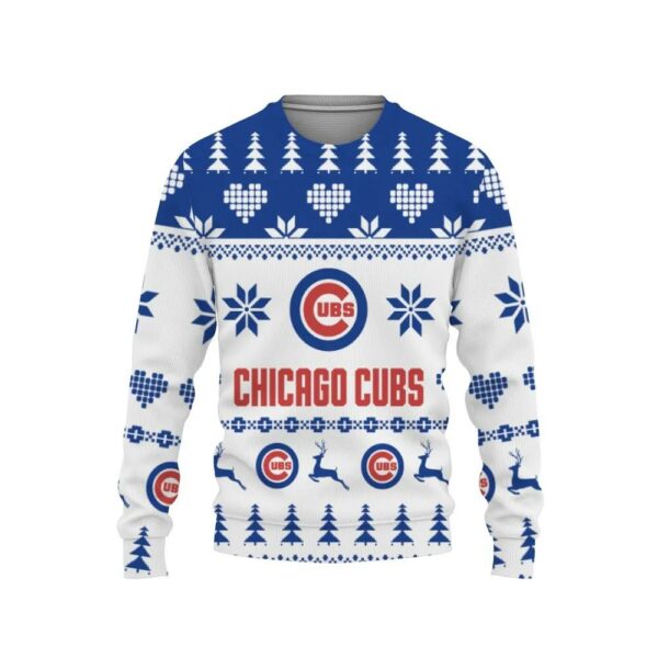 Chicago Cubs Merry Christmas Ugly Christmas Sweater (2)