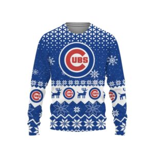 Chicago Cubs Ugly Christmas Sweater (2)