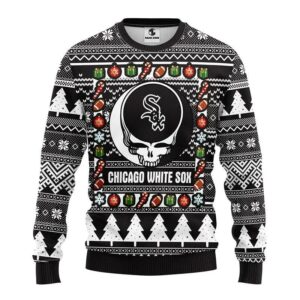 Chicago White Sox Grateful Dead Ugly Christmas Sweater