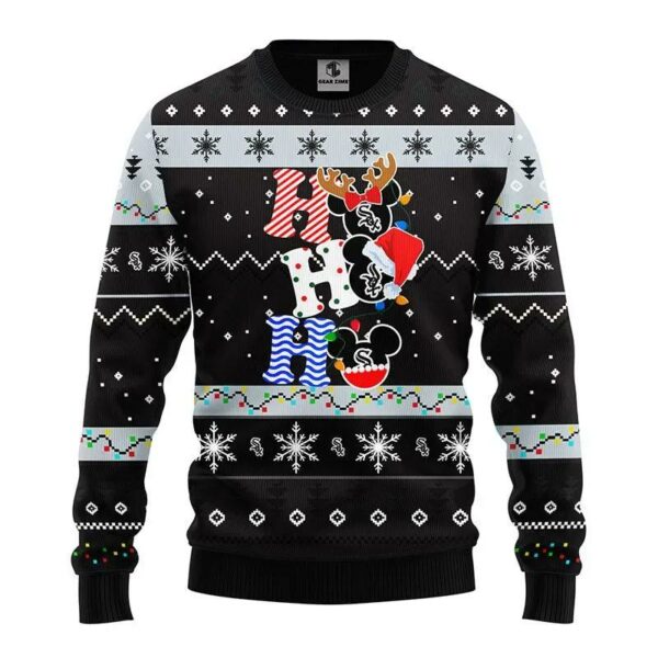 Chicago White Sox Hohoho Ugly Christmas Sweater