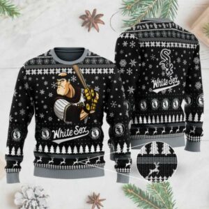 Chicago White Sox Mascot Ugly Christmas Sweater