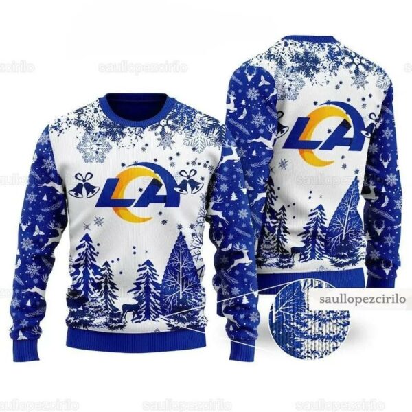 Christmas Los Angeles Rams Ugly Christmas Sweater