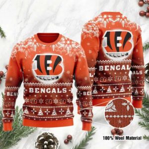 Cincinnati Bengals American Football Ugly Christmas Sweater