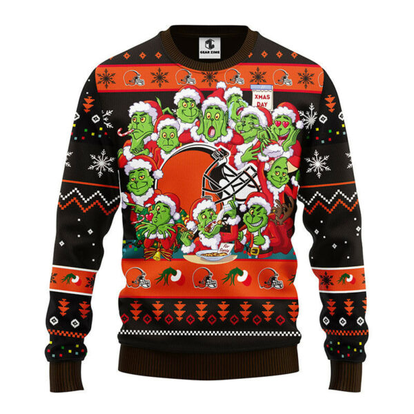 Cleveland Browns 12 Grinch Xmas Day Ugly Christmas Sweater Grinch Xmas Sweater 1.jpeg