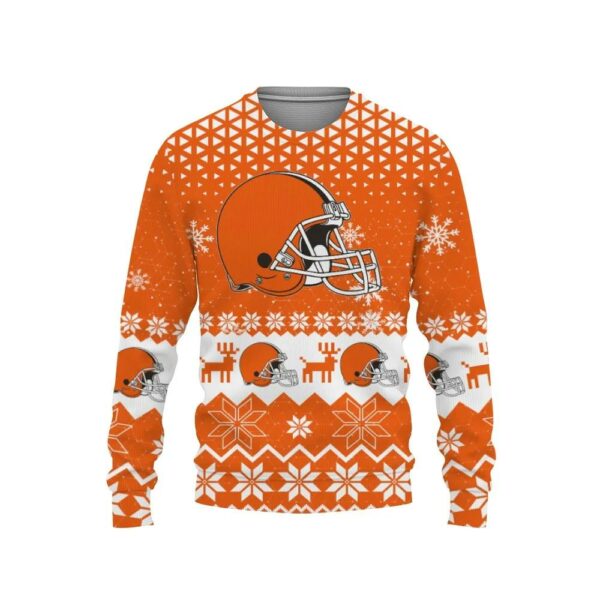 Cleveland Browns Football Ugly Christmas Sweater