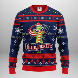 Columbus Blue Jackets Funny Grinch Ugly Christmas Sweater Grinch Xmas Sweater 1.jpeg