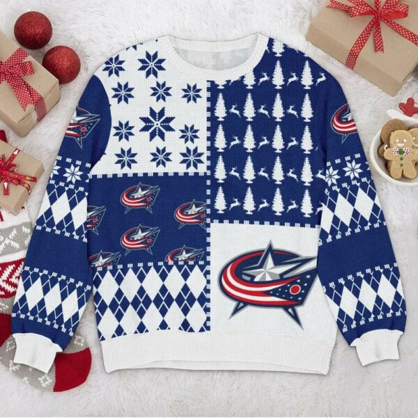 Columbus Blue Jackets NHL Ugly Christmas Sweater