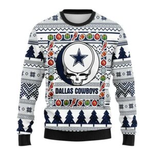 Dallas Cowboys Grateful Dead Ugly Christmas Sweater Christmas Sweater Dallas Cowboys 1.jpg