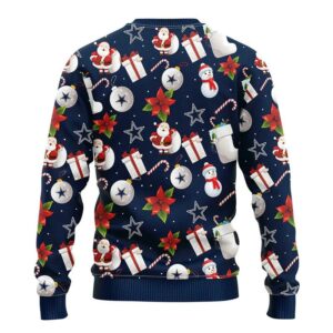 Dallas Cowboys Santa Claus Snowman Christmas Ugly Sweater Dallas Cowboys Ugly Christmas Sweater 2.jpg