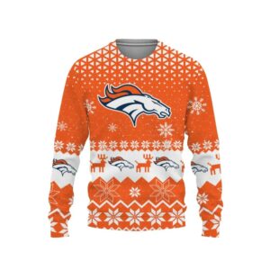 Denver Broncos Sports Football American Ugly Christmas Sweater