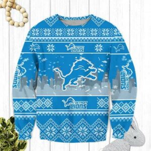 Detroit Lions Ugly Christmas Sweater