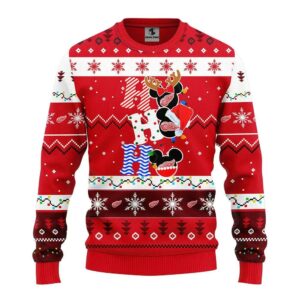 Detroit Red Wings Hohoho Ugly Christmas Sweater