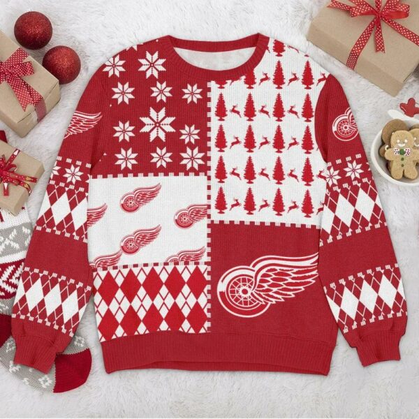 Detroit Red Wings NHL Ugly Christmas Sweater