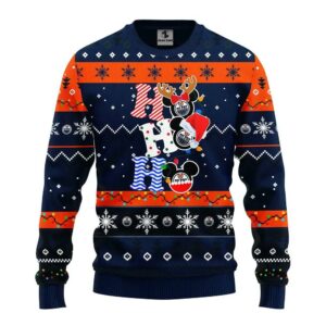 Edmonton Oilers Hohoho Ugly Christmas Sweater