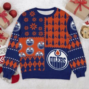 Edmonton Oilers NHL Ugly Christmas Sweater