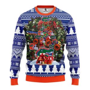 Florida Gators Tree Ugly Christmas Sweater