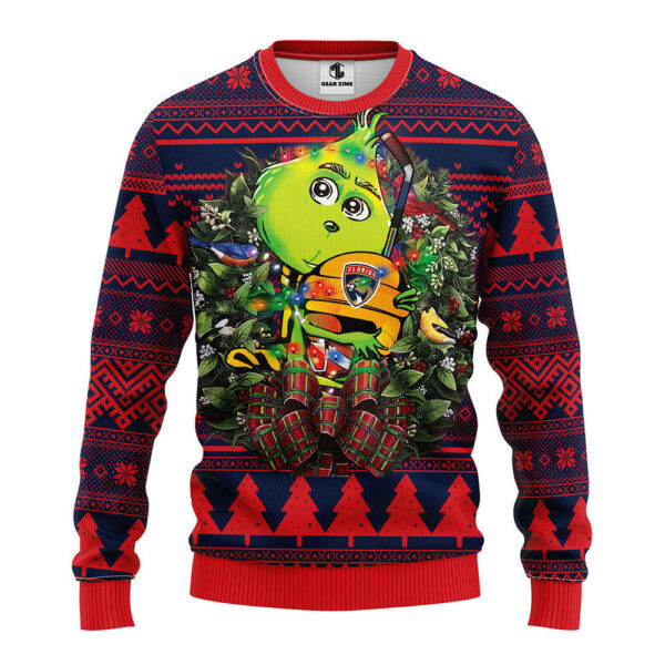 Florida Panthers Grinch Hug Ugly Christmas Sweater Grinch Xmas Sweater 1.jpeg