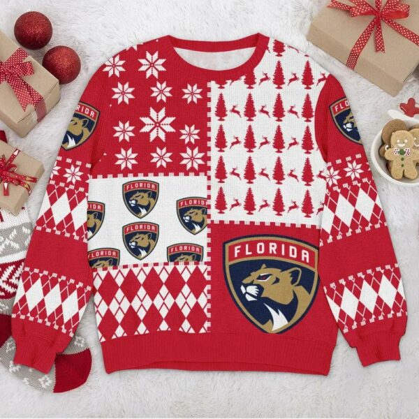 Florida Panthers NHL Ugly Christmas Sweater