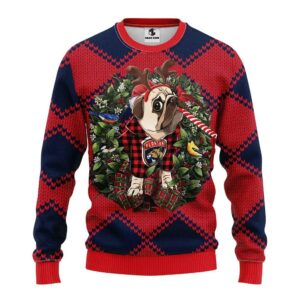 Florida Panthers Pub Dog Ugly Christmas Sweater