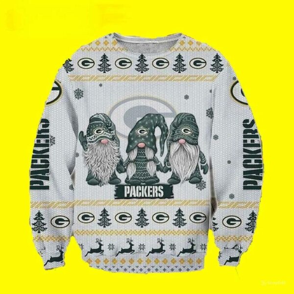 Funny Noel Green Bay Packers Ugly Christmas Sweater