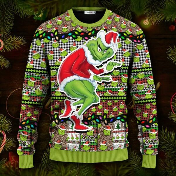 Hohoho Grinch Ugly Christmas Sweater Christmas Grinch Sweater 1.jpg