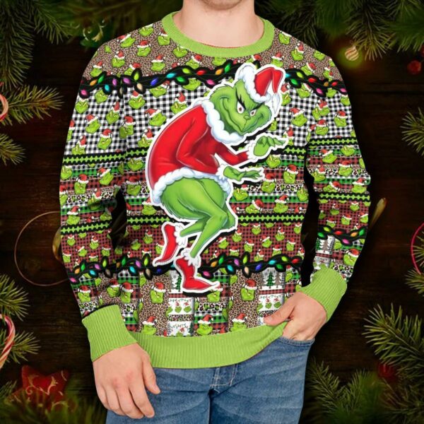 Hohoho Grinch Ugly Christmas Sweater Christmas Grinch Sweater 3.jpg