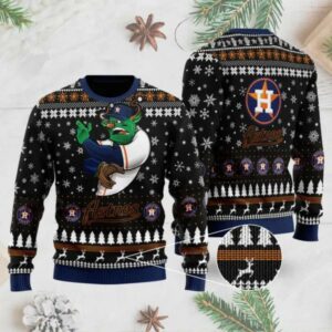 Houston Astros Mascot Ugly Christmas Sweater