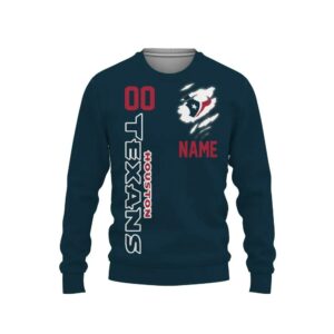 Houston Texans Custom Ugly Christmas Sweater