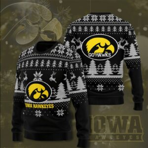 Iowa Hawkeyes Ugly Christmas Sweater