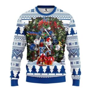 Kansas City Royals Christmas Tree Ugly Christmas Sweater