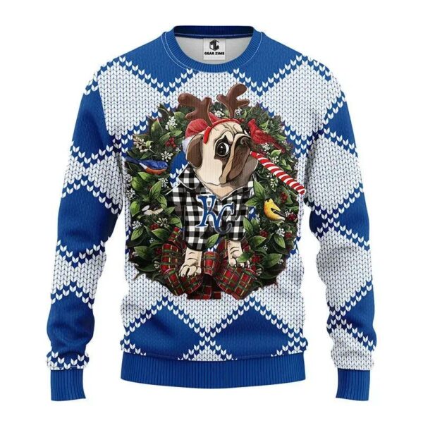 Kansas City Royals Pub Dog Ugly Christmas Sweater