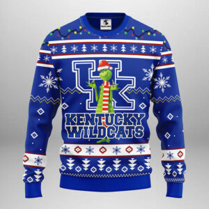 Kentucky Wildcats Funny Grinch Ugly Christmas Sweater Grinch Xmas Sweater 1.jpeg