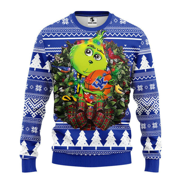 Kentucky Wildcats Grinch Hug Ugly Christmas Sweater Grinch Xmas Sweater 1.jpeg