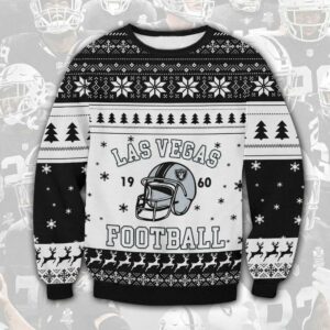 Las Vegas Raiders 1960 Christmas Sweater