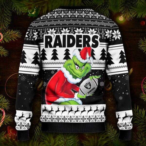 Las Vegas Raiders The Grinch Ugly Christmas Sweater 2.jpg