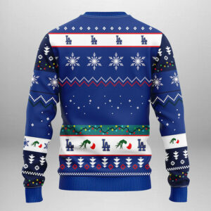 Los Angeles Dodgers Grinch Ugly Christmas Sweater Grinch Xmas Sweater 2.jpeg