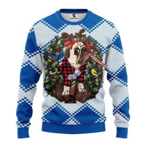 Los Angeles Dodgers Pub Dog Ugly Christmas Sweater